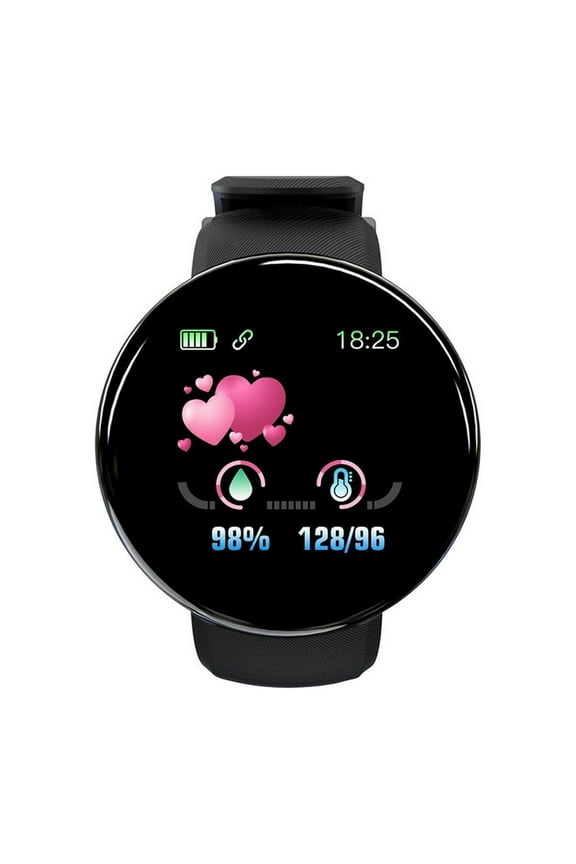 Martian Smart Health Watch Durable Smart Watch 3g Watch Smart Watch for Ladies D18S BT4.0 Smart Watch Sleep Fitness Watch, 1.44 Inch Upgraded Screen