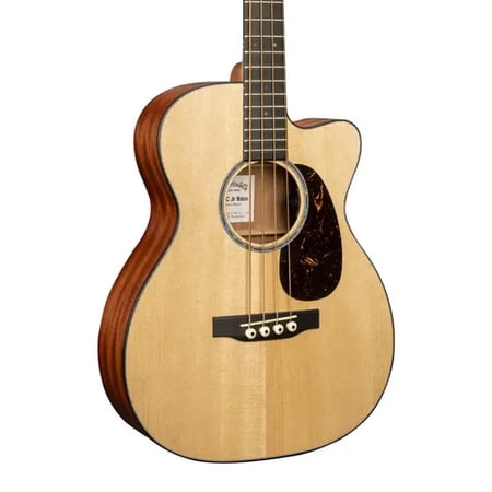 Martin 000CJr-10E Acoustic Bass, Sitka Sapele, Natural