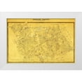 thumbnail image 1 of Martin 14x11 White Modern Wood Framed Museum Art Print Titled - Johnson County Texas - Martin 1857, 1 of 4