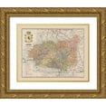 thumbnail image 1 of Martin 14x12 Gold Ornate Wood Framed with Double Matting Museum Art Print Titled - Leon Spain Europe - Martin 1911, 1 of 4