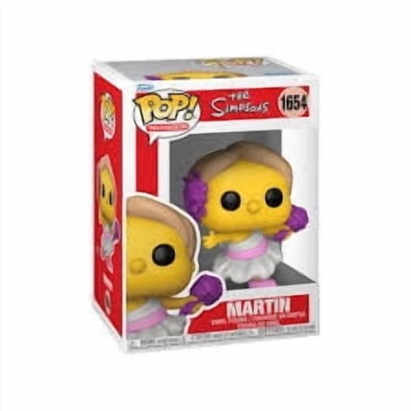 Martin 1654 Funko Pop With Protector The Simpsons