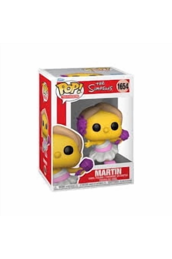 Martin 1654 Funko Pop With Protector The Simpsons