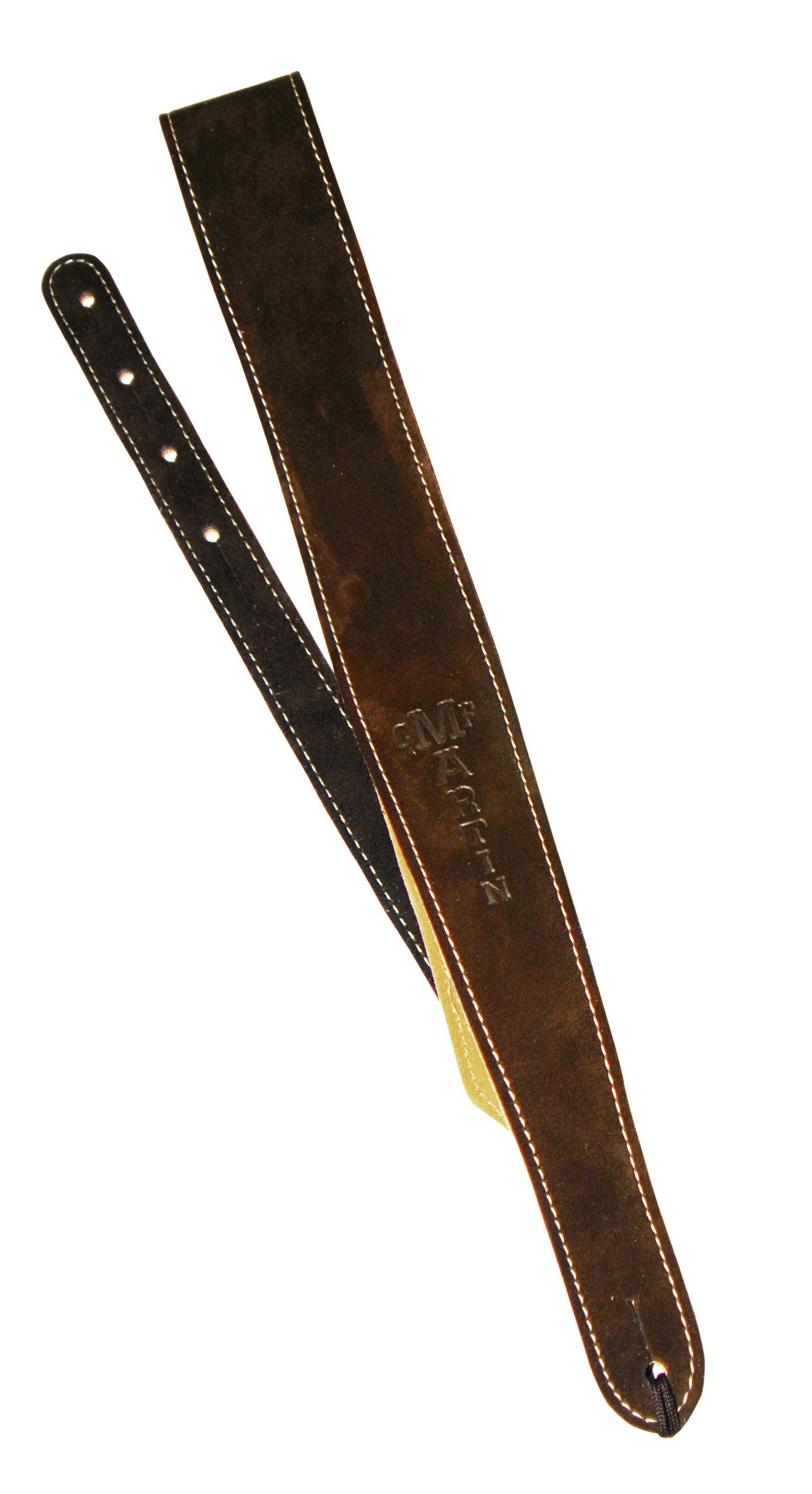 Martin 18A0017 2.5" Brown Suede Guitar Strap