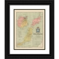 thumbnail image 1 of Martin 19x24 Black Ornate Wood Framed with Double Matting Museum Art Print Titled - Canary Islands Spain Europe - Martin 1911, 1 of 4
