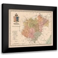 thumbnail image 1 of Martin 24x20 Black Modern Framed Museum Art Print Titled - Teruel Spain Europe - Martin 1911, 1 of 5