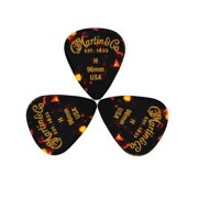 Martin 96mm Standard Tortoise Shell Pick Pack, 12pc