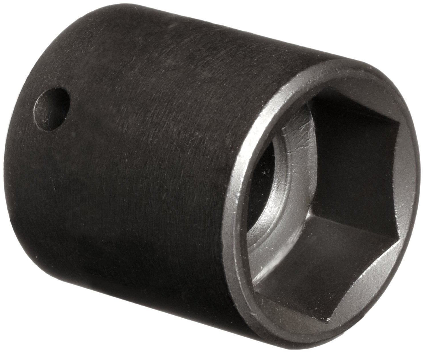 Martin 12mm Deep Socket, 3/8" Drive, 6-Point, 2-7/32" Length, Chrome, Made In USA (BMD612)