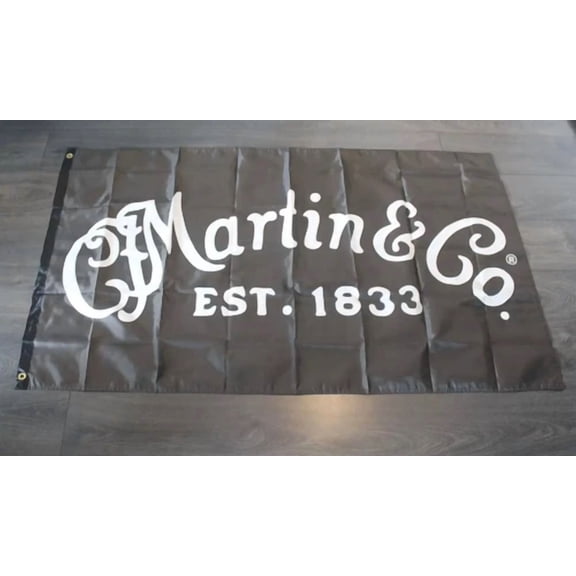 Martin Acoustic Guitars Banner Flag Cf & Co Guitar Studio Music Store School