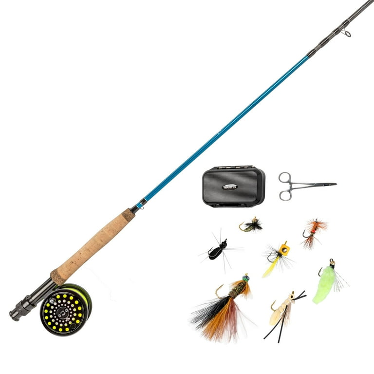 Martin Blue Chip 56R Multispecies Fly Reel and Fishing Rod Combo