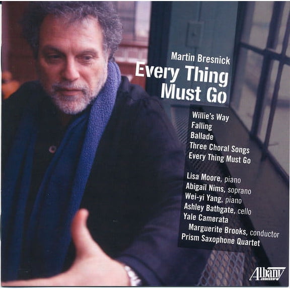 Martin Bresnick - Every Thing Must Go - Music & Performance - CD