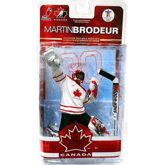Martin Brodeur Action Figure White Jersey NHL New Jersey Devils