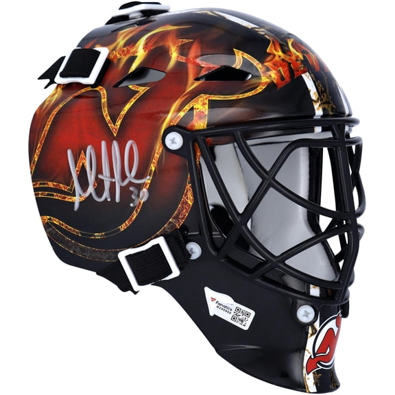Martin Brodeur New Jersey Devils Autographed Mini Goalie Mask - Fanatics Authentic Certified