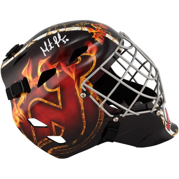 Martin Brodeur New Jersey Devils Autographed Replica Full-Size Goalie Mask - Fanatics Authentic Certified