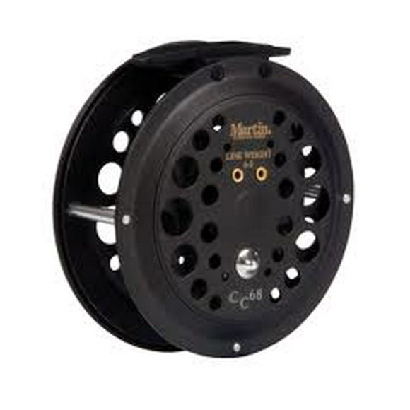 Moulinet Martin Caddis Creek Pour Pêche à La Mouche – Bobine En Alu Renforcé, Bouton Poussoir, Look Rétro Et Costaud