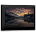 thumbnail image 1 of Martin Castan, David 14x11 Black Modern Framed Museum Art Print Titled - Emerald Lake-Canada, 1 of 5