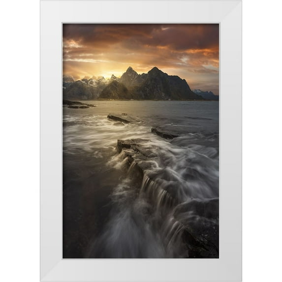 Martin Castan, David 17x24 White Modern Wood Framed Museum Art Print Titled - +*^^*+