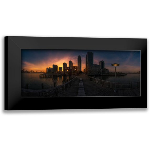 Martin Castan, David 18x10 Black Modern Framed Museum Art Print Titled - Untitled