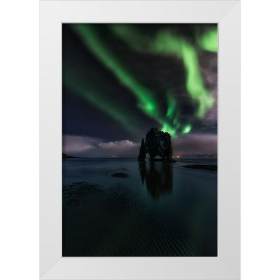 Martin Castan, David 23x32 White Modern Wood Framed Museum Art Print Titled - Untitled