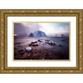 thumbnail image 1 of Martin Castan, David 32x23 Gold Ornate Wood Framed with Double Matting Museum Art Print Titled - Paradise, 1 of 4