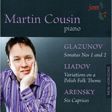 Martin Cousin - Martin Cousin Plays Glazunov Liadov & Arensky - Music & Performance - CD