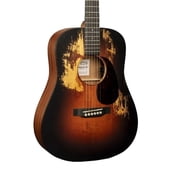 Martin D Jr E StreetLegend Burst Acoustic Electric Guitar