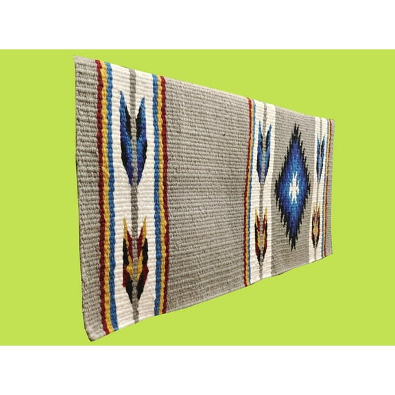 Martin Enterprises Saddle Pad/Blanket for Horses Western Show Horse Saddle Blanket New Zealand Design Handmade Wool Saddle Blanket Top Wool Saddle Pad