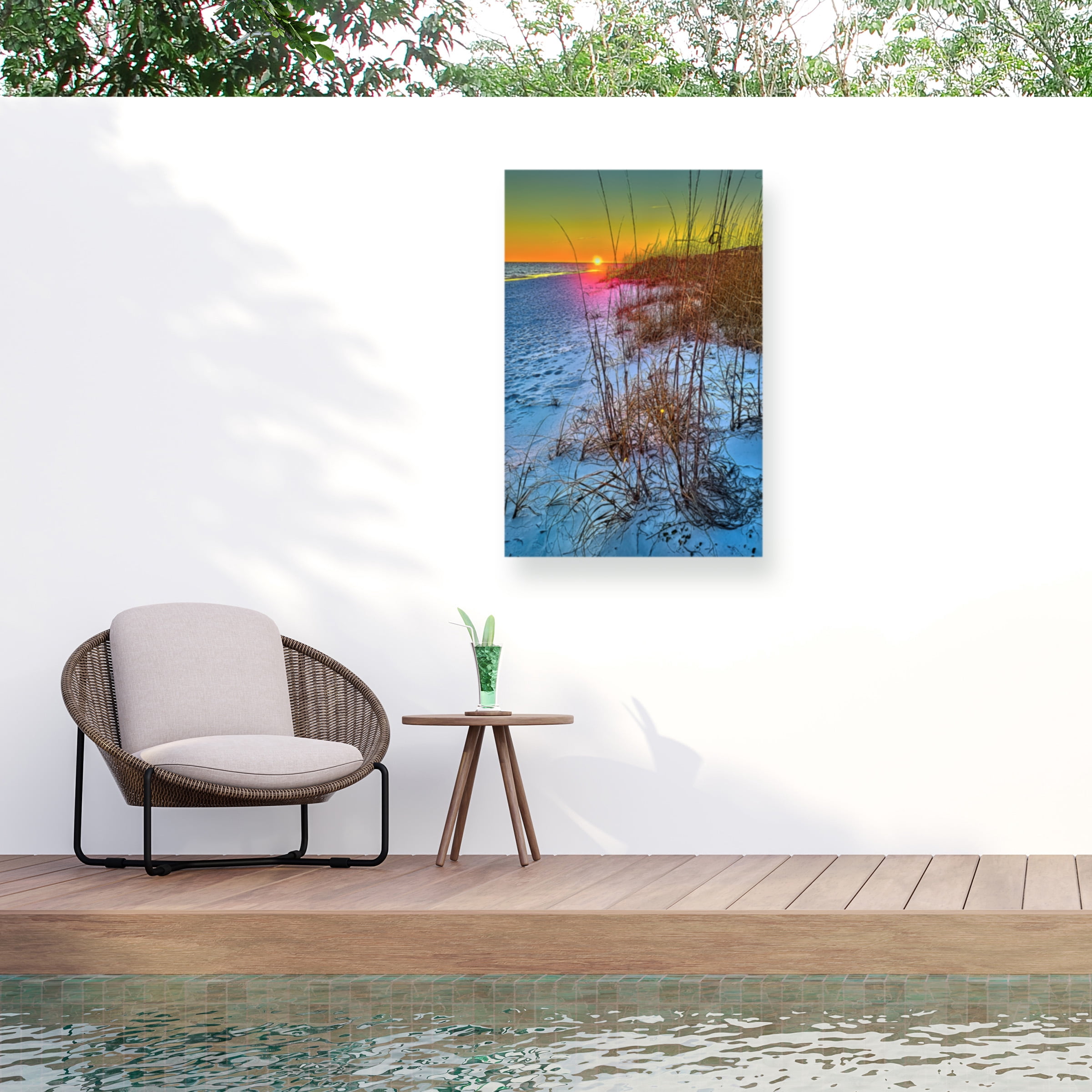 Martin Fine Photography 'Florida Beach 28' Outdoor All-Weather Wall Decor