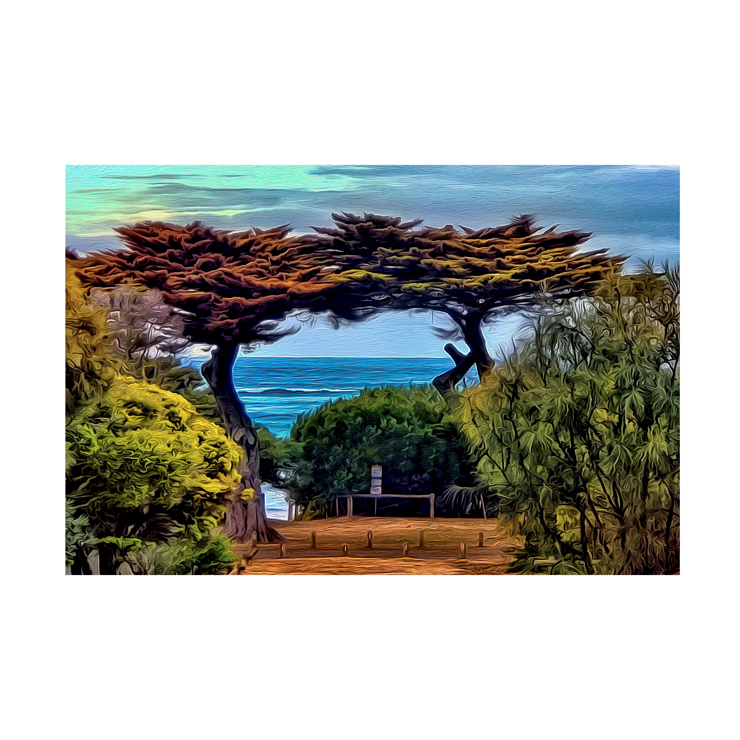 Martin Fine Photography 'Pathway To The Beach 03' Canvas Art - Walmart.com