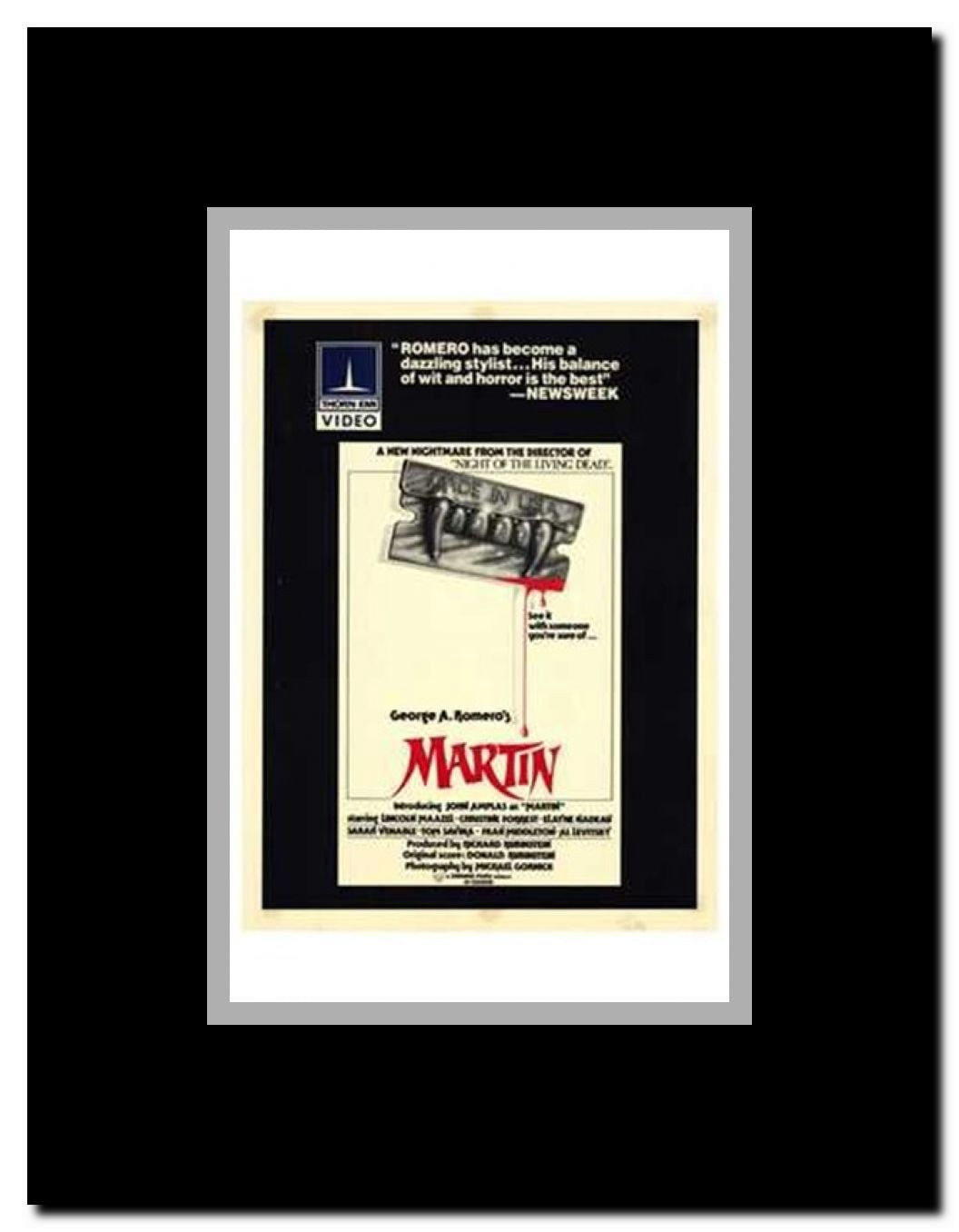 Martin Framed Movie Poster