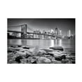thumbnail image 1 of Martin Froyda 'New York Brooklyn Bridge' Canvas Art, 1 of 1