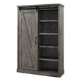 thumbnail image 1 of Martin Furniture Avondale 5 Shelf Bookcase in Gray and Weathered Oak, 1 of 5