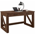 thumbnail image 1 of Martin Furniture Avondale Wood Writing Desk with USB Connections in Brown, 1 of 6