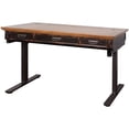 thumbnail image 1 of Martin Furniture Hartford Standing Desk in Two Toned Rub, 1 of 5