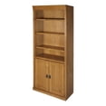 thumbnail image 1 of Martin Furniture Huntington Oxford Wood Bookcase With Lower Doors Natural, 1 of 6