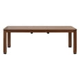 thumbnail image 1 of Martin Furniture Mid-Century Modern Wood Kitchen Dining Table with Eight Chairs, Brown, 1 of 21