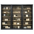 thumbnail image 1 of Martin Furniture Toulouse Three 8' Tall Bookcase Wall With Ladder, Storage, 1 of 9