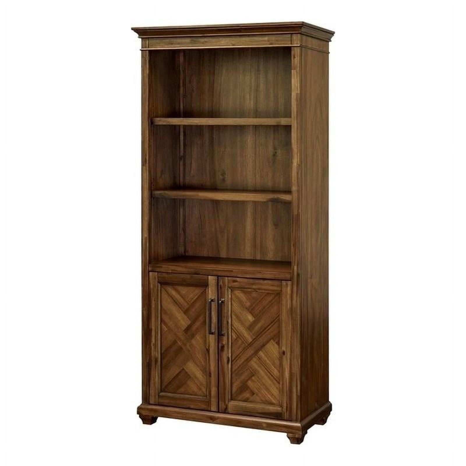 Martin Furniture Wood Bookcase W/ Doors Office Storage Fully Assembled ...