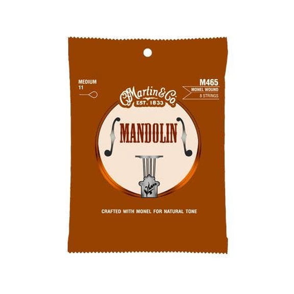 Martin M465 Monel Mandolin Strings, Medium, 11-40