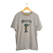 Martin Guitars Life is Good, Ukulele Logo Tee Shirt, Charcoal- 3XL
