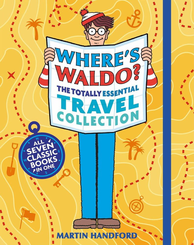 Martin Handford: Where's Waldo? the Totally Essential Travel Collection: All Seven Classic Books in One (a Hidden Object Activity Book with Search and Find Adventures, Memory Games, Spot-The-Diffe...