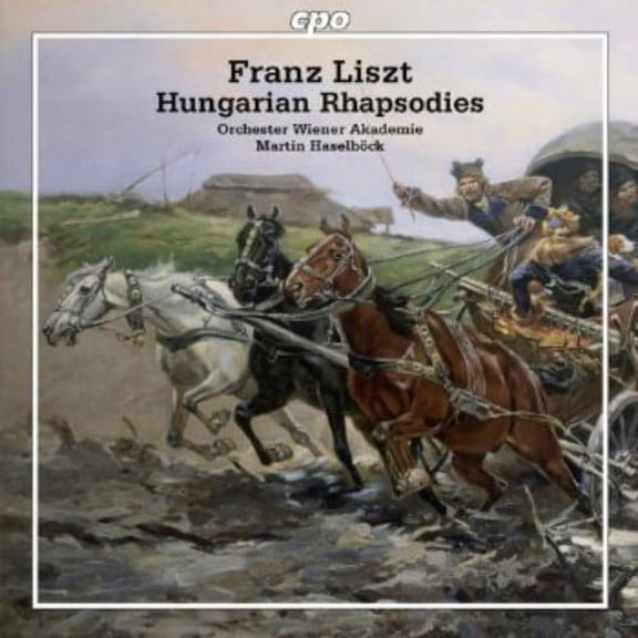 Martin Haselb CK - Hungarian Rhapsodies 1-6 - Music & Performance - CD