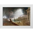 thumbnail image 1 of Martin, John 24x17 White Modern Wood Framed Museum Art Print Titled - Seventh Plague of Egypt, 1 of 4