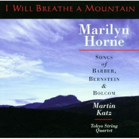 Martin Katz - I Will Breathe a Mountain - Music & Performance - CD