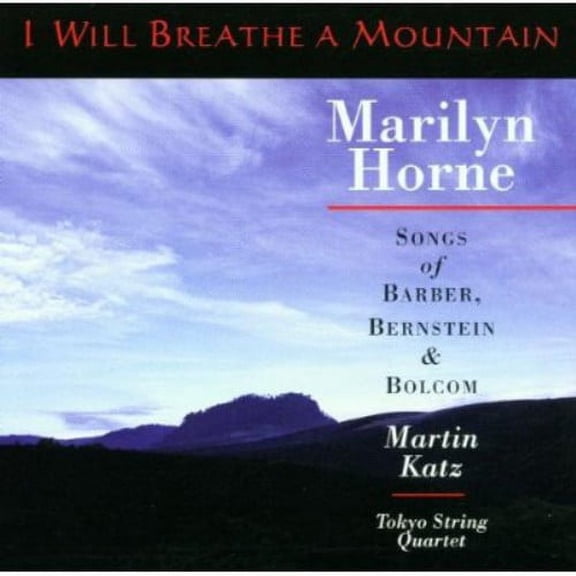 Martin Katz - I Will Breathe a Mountain - Music & Performance - CD