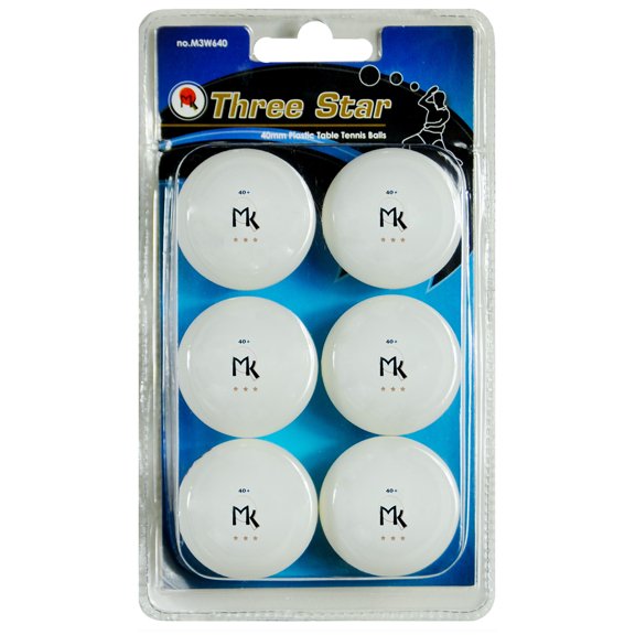 Martin Kilpatrick MK 3-Star Balls White 6/clam