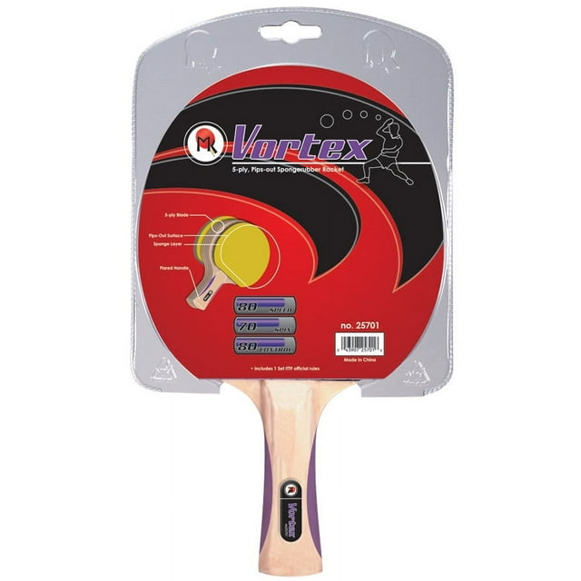 Martin Kilpatrick Vortex Table Tennis Racket - Walmart.com
