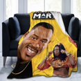 thumbnail image 1 of Martin Lawrence Blanket Flannel Soft Throw Blankets for Bedroom Livingroom Sofa Home 60""X50"", Black, 1 of 1
