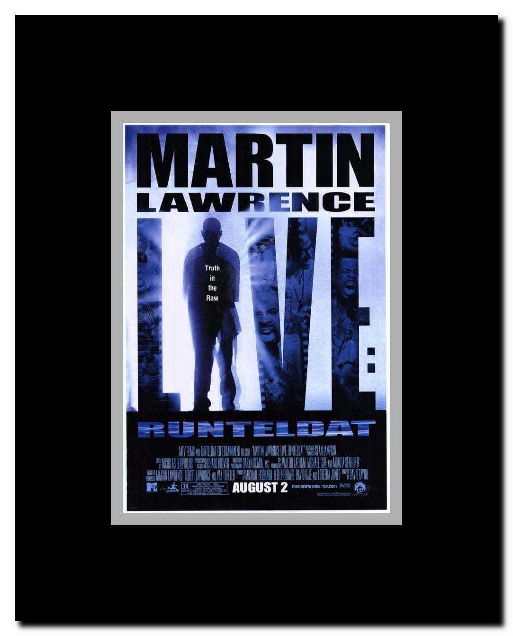 Martin Lawrence Live: Runteldat Framed Movie Poster