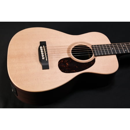 Martin Little Martin LX1RE Acoustic-Electric Guitar with Gig Bag, Sitka Spruce and Rosewood Pattern HPL Construction, Modified 0-14 Fret, Modified Low Oval Neck Shape - 306
