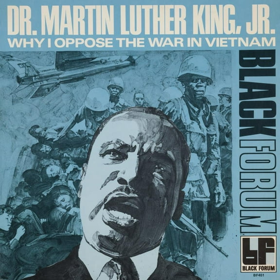 Martin Luther JR King - Why I Oppose The War In Vietnam - Vinyl